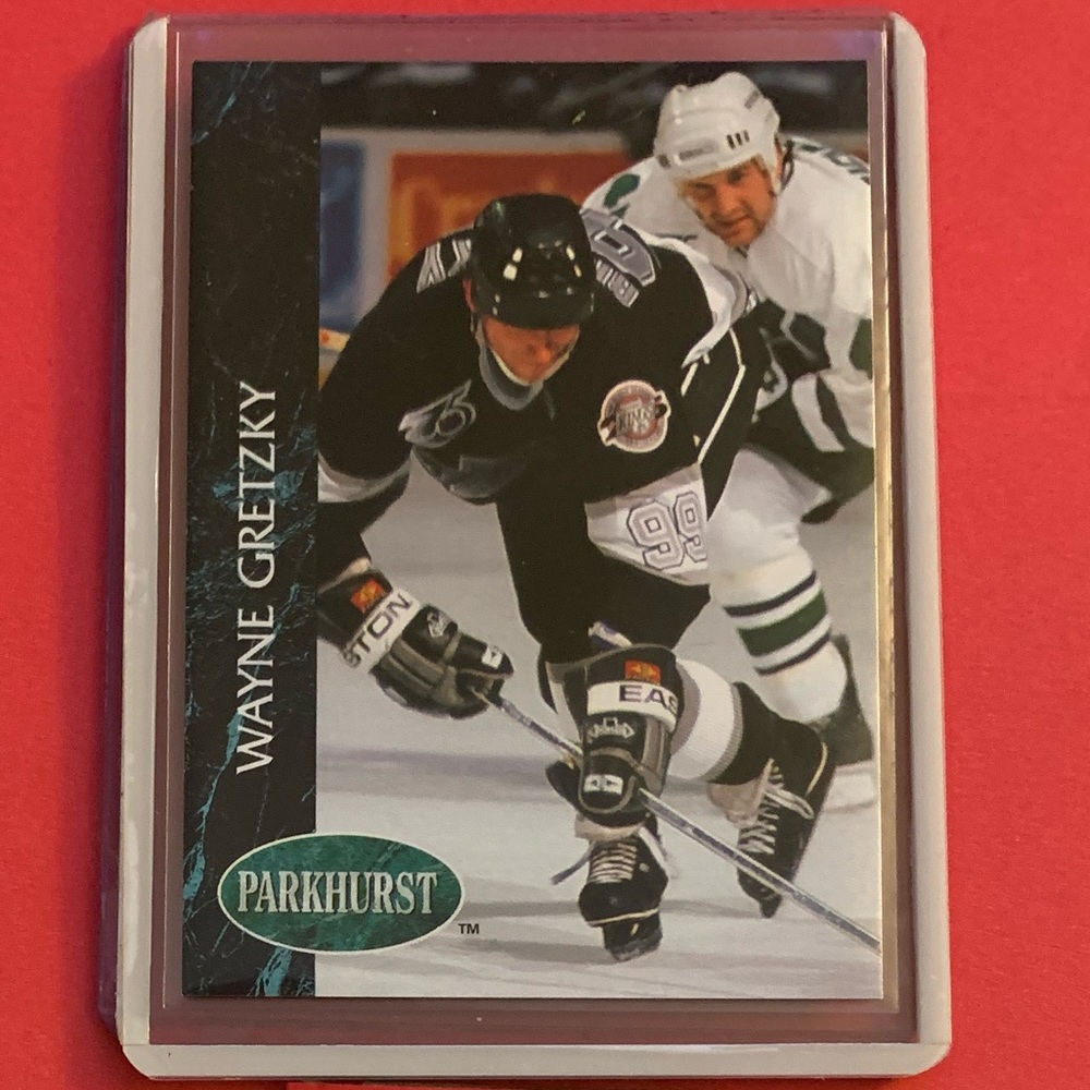 Wayne Gretzky #465 1991 Parkhurst Hockey Trading Card